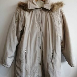 ABRIGO DE MUJER BEIGE