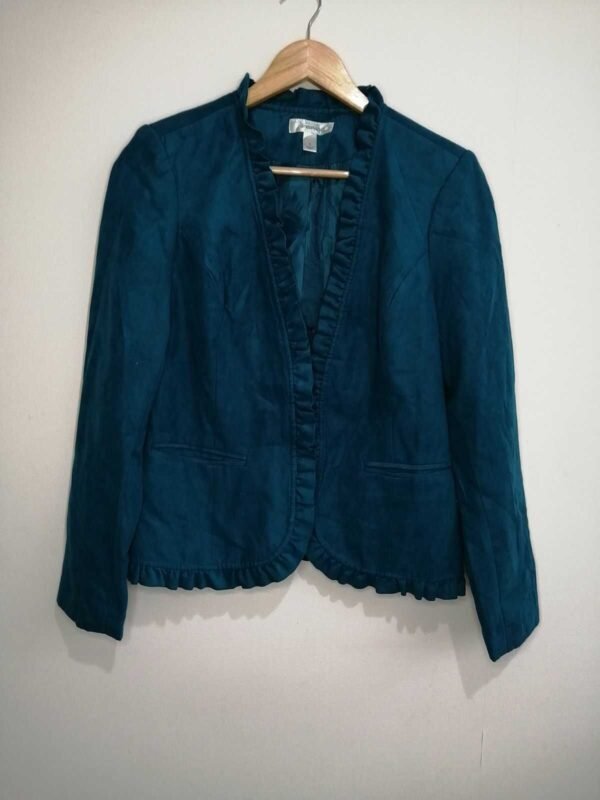 BLAZER TIPO TOP DE MUJER