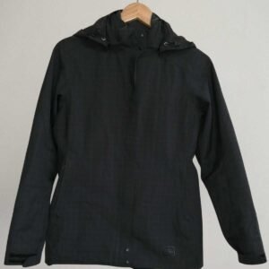 CHAQUETA NEGRA MUJER REI