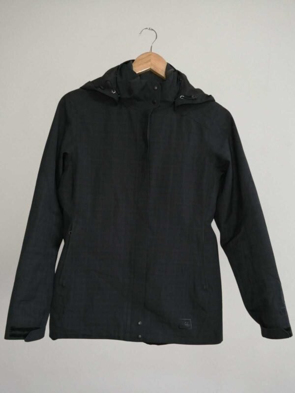 CHAQUETA NEGRA MUJER REI