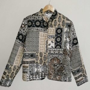 CHAQUETA DRESSBARN ESTAMPADA MUJER