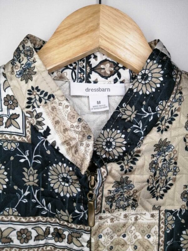 2_CHAQUETA DRESSBARN ESTAMPADA MUJER