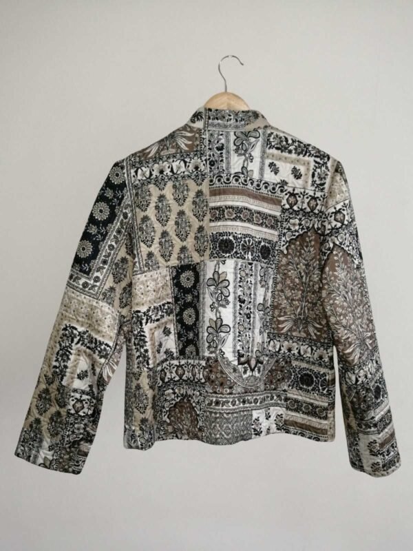 3_CHAQUETA DRESSBARN ESTAMPADA MUJER
