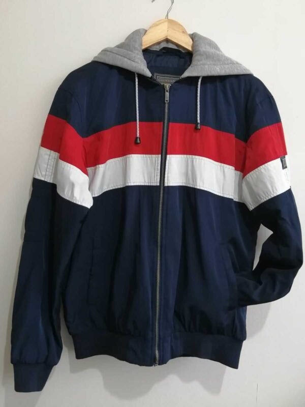 CHAQUETA COTTON & SILK HOMBRE CON GORRO EXTRAIBLE