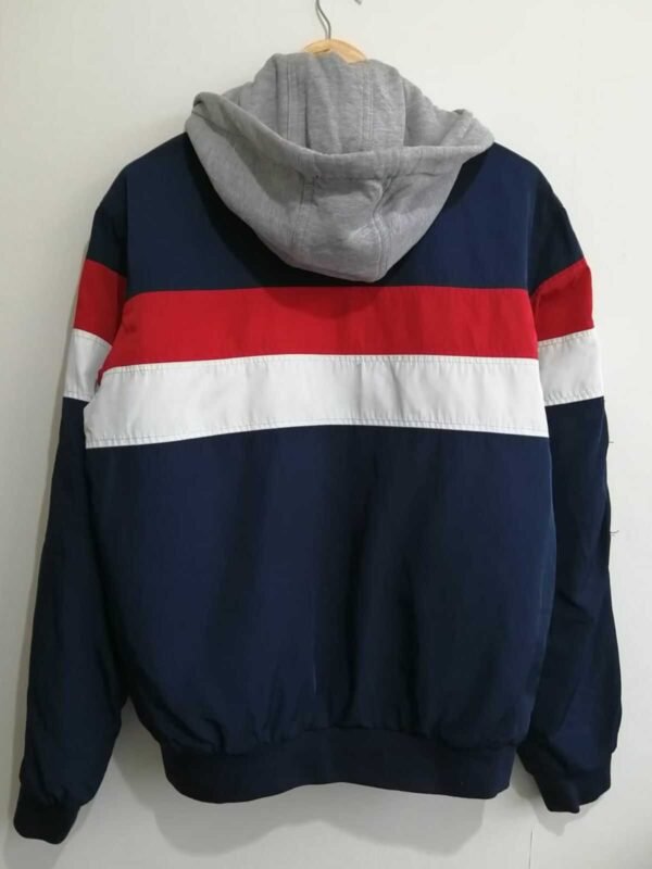 3-CHAQUETA COTTON & SILK HOMBRE CON GORRO EXTRAIBLE