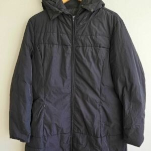 PARKA LARGA ACOLCHADA CON CAPUCHA MUJER